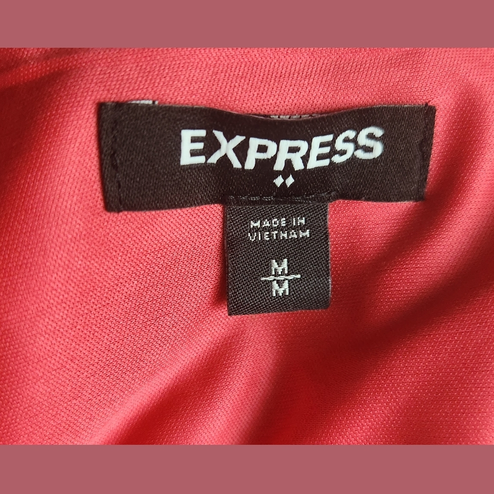 Express Sleeveless Striped Jumpsuit Sz Medium - Picture 3 of 11